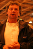 Lionel Lemonchois, skipper du trimaran ORMA Gitana 11 vainqueur de la Route du Rhum 2006