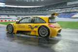 Heikki Kovalainen au volant de la nouvelle Mégane Trophy