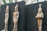 Statues colossales d'un couple royal, et de Hâpy le dieu du Nil, d'une hauteur de 5 mètres
