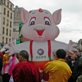 Dfil du nouvel an Chinois 2007, lanne du cochon