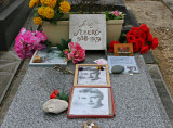 Dans le cimetire de Montparnasse - Tombe de Jean Seberg