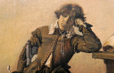 Visite du musée des beaux arts de la ville de Lille - Jeune fumeur de pipe délaissant l'étude
