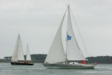 Pen Duick V arrive pour la Semaine du Golfe 2007 le mercredi 16 mai