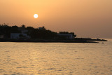 Coucher de soleil sur lle de Stromboli