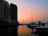 Docklands Marina Sunset