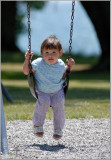 Maria takes on the swing!