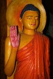 Cave temple modern Buddha image