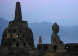 Borobudur at dawn