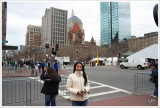 The day before Boston Marathon 2007
