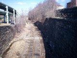 The railroad that runs by my house.