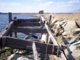 A long-dead pier.