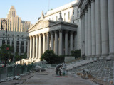 Street Scene -  The New York State Supreme Court NYC