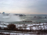 Lower Water Levels in Winter, Niagara Falls, Ontario