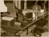 George Eastmans Desk, Eastman House, Rochester