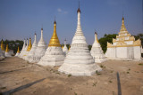 Stupas near Pindaya Cave