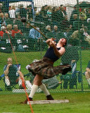Throwing the Hammer Forres Highland Games
