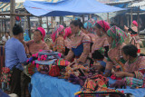 Buying clothes in Bac ha