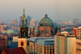 Berliner Dom and Berlin early morning