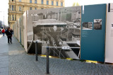 Picture shows how Checkpoint Charlie looked like in the old days