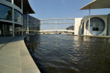 Government buildings and the river Spree