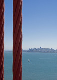 San Francisco seen from the Golden Gate Bridge
