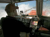 Pilot boat takes on some lumpy weather