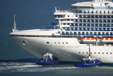 Sapphire Princess sails from Lyttelton, New Zealand