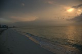Cloudy sunrise III, Northern Beach