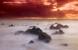 Above the clouds - Alvorada na praia do Barro Preto