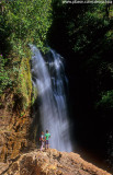 Cachoeira dos dois Saltos, Vale do Macaquinho, Chapada dos Veadeiros, GO