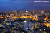 Vista noturna de So Paulo a partir do Edifcio Itlia_0828