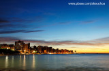 Orla Beira Mar vista das pedras do granvile, Fortaleza, CE
