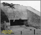 German Gun Emplacement WN #65 -June 1944