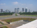 Jakarta Monas view from base