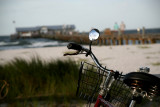 bike and pier