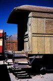 Abandoned railcars, Chilean border