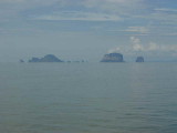 View from the ferry boat to Ko Phi Phi island