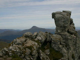 Summit of the Cobbler, Ben Lomond behind