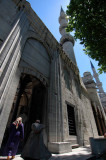 entering Blue Mosque