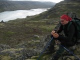 Bjarnarfjrur. Skli skoar GPS-inn