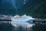 Cruise Ship in the Port of Juneau