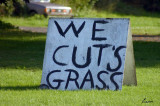 we cuts grass 