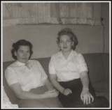 Ginny and Jean December 1954