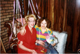 Melindas Wedding Shower with Mom 1984