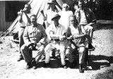 Italy WWII - (Jack Merry in back row on far right)