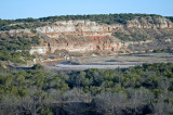 Bluffs over the Pease River