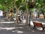 Capestang town square