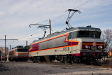 The CC6570 and the BB7289 at Avignon depot.