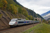Un TGV Rseau Paris-Milan au Freney.