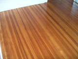 BAM!! - heart pine floors uncovered and refinished!!